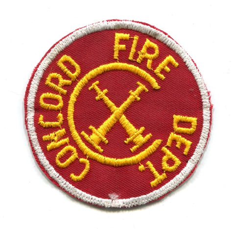 Concord Fire Department Patch Ohio OH