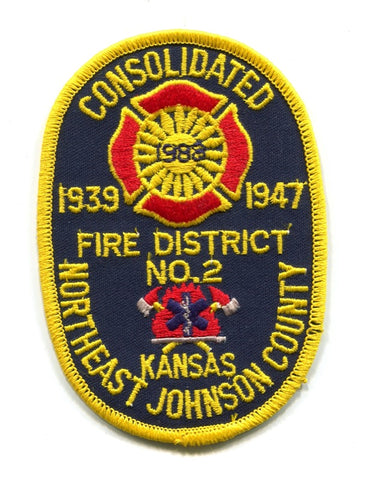 Consolidated Fire District Number 2 Northeast Johnson County Patch Kansas KS