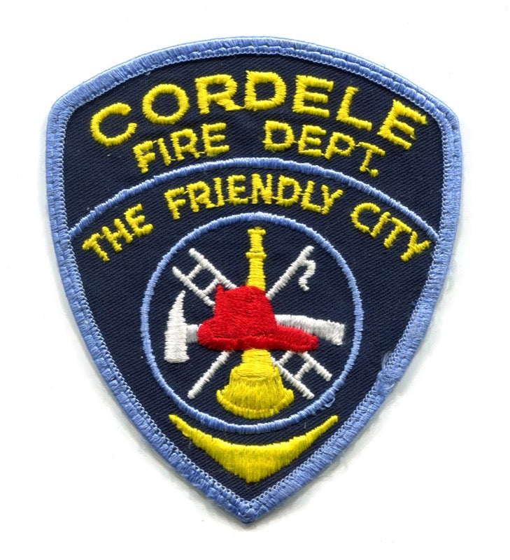 Cordele Fire Department Patch Georgia GA