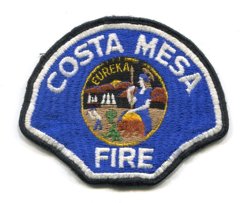 Costa Mesa Fire Department Patch California CA