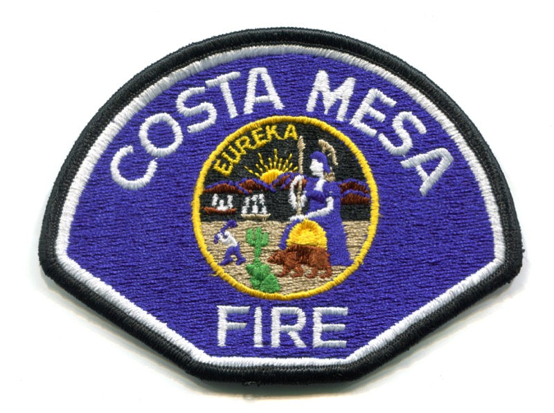 Costa Mesa Fire Department Patch California CA