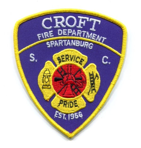 Croft Fire Department Spartanburg Patch South Carolina SC