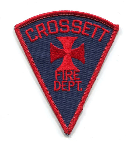 Crossett Fire Department Patch Arkansas AR