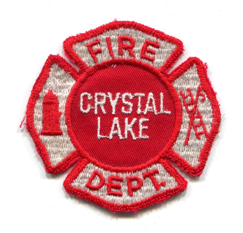 Crystal Lake Fire Department Patch Illinois IL