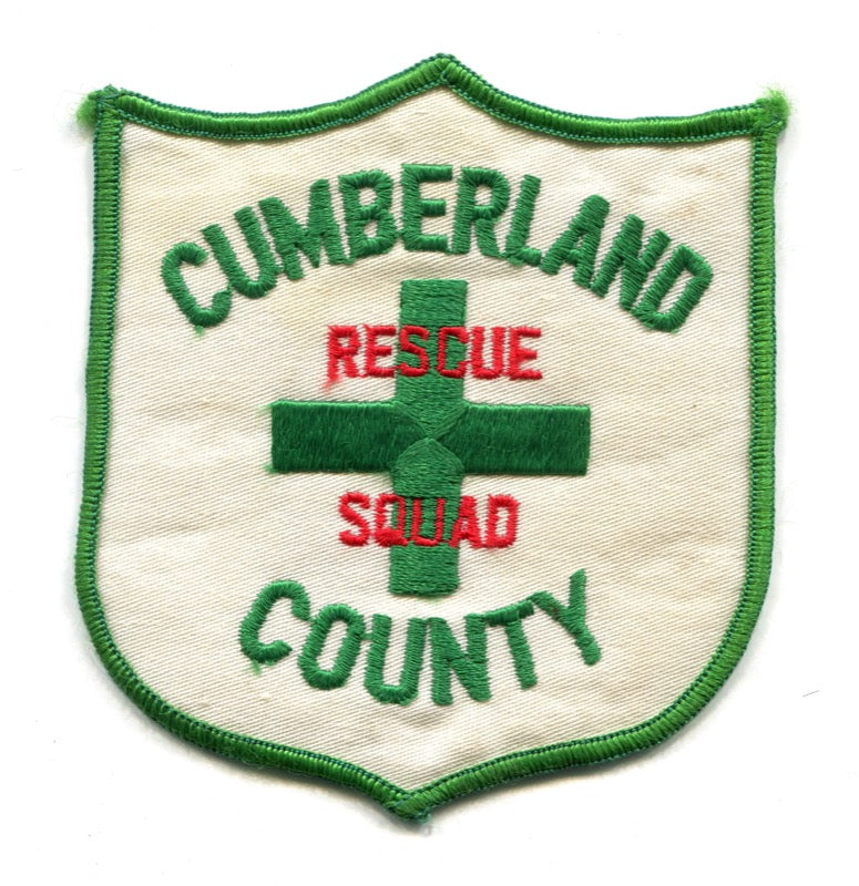 Cumberland County Rescue Squad EMS Patch North Carolina NC