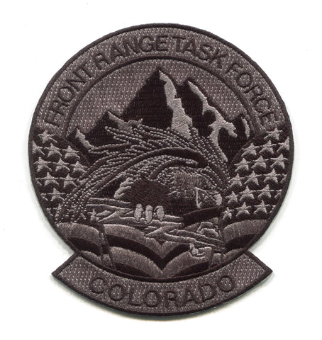 DEA Rocky Mountain HIDTA Front Range Task Force FRTF Police Patch Colorado CO