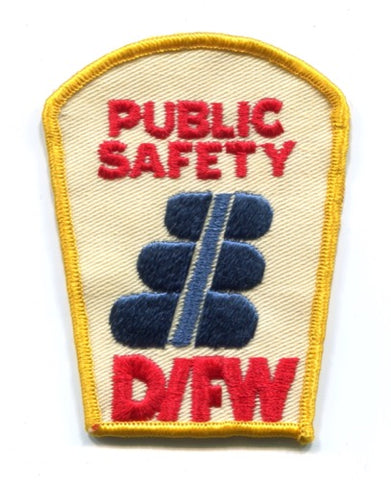 Dallas Fort Worth International Airport DPS Fire Police Patch Texas TX
