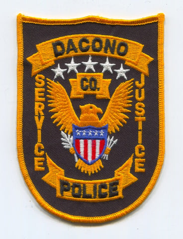 Dacono Police Department Patch Colorado CO