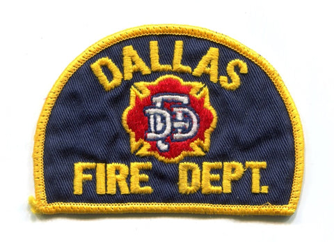 Dallas Fire Department Patch Texas TX