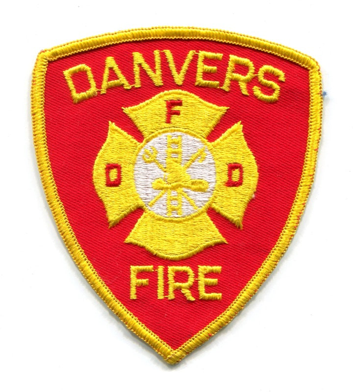 Danvers Fire Department Patch Massachusetts MA