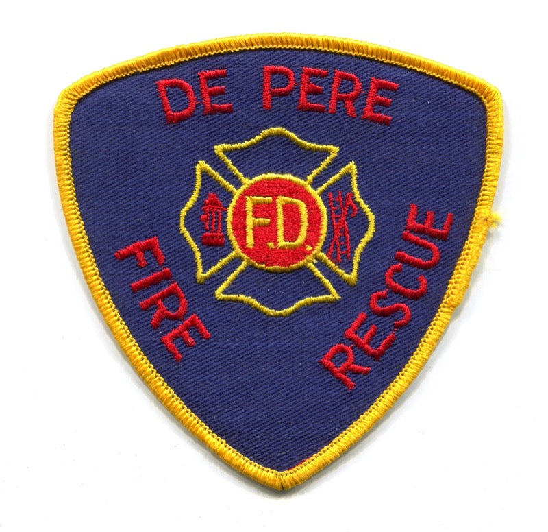De Pere Fire Rescue Department Patch Wisconsin WI