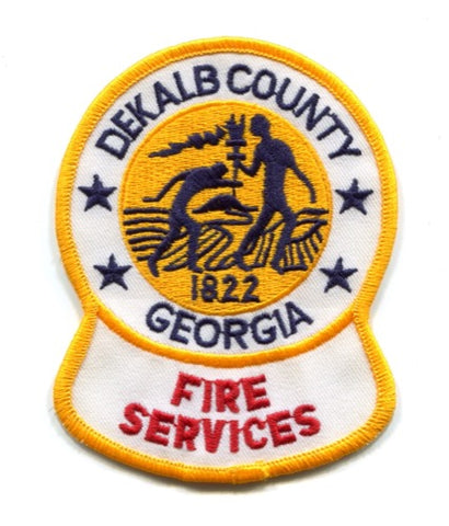 Dekalb County Fire Services Department Patch Georgia GA