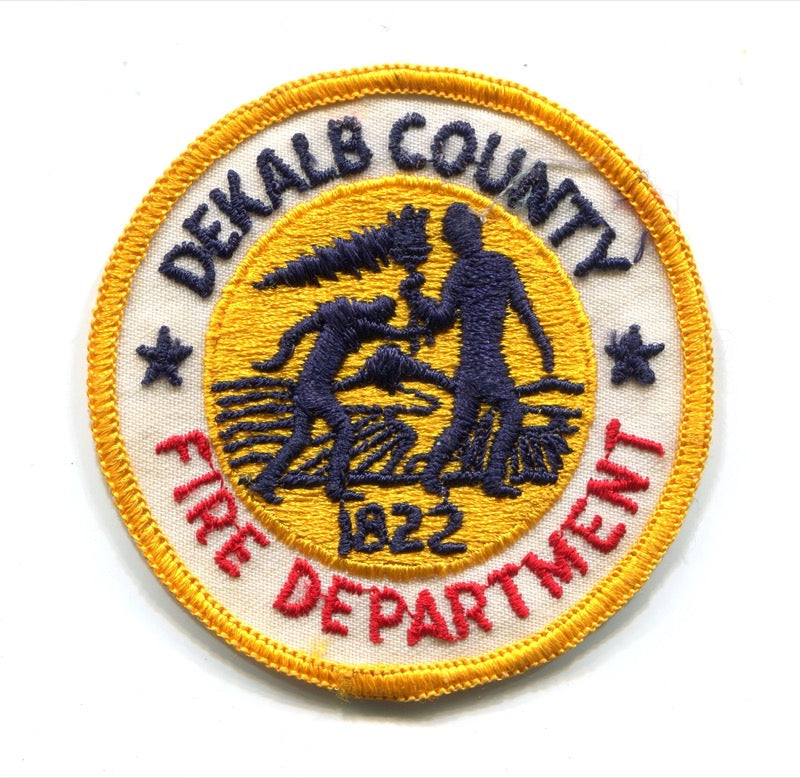 Dekalb County Fire Department Patch Georgia GA