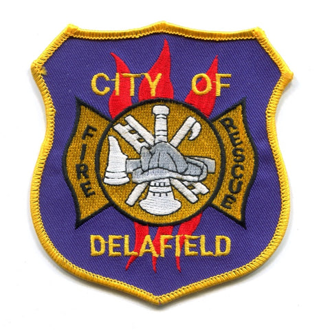 Delafield Fire Rescue Department Patch Wisconsin WI