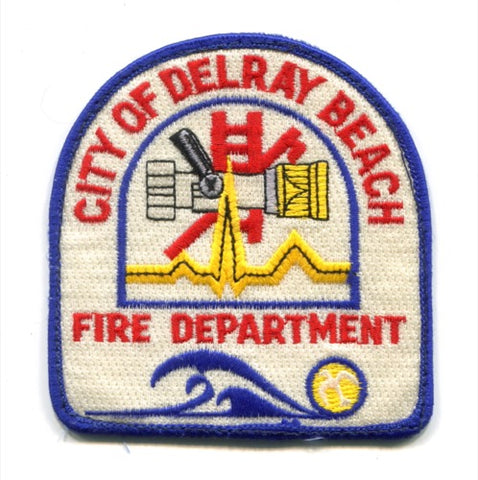 Delray Beach Fire Department Patch Florida FL