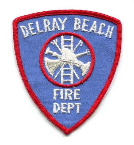 Delray Beach Fire Department Patch Florida FL