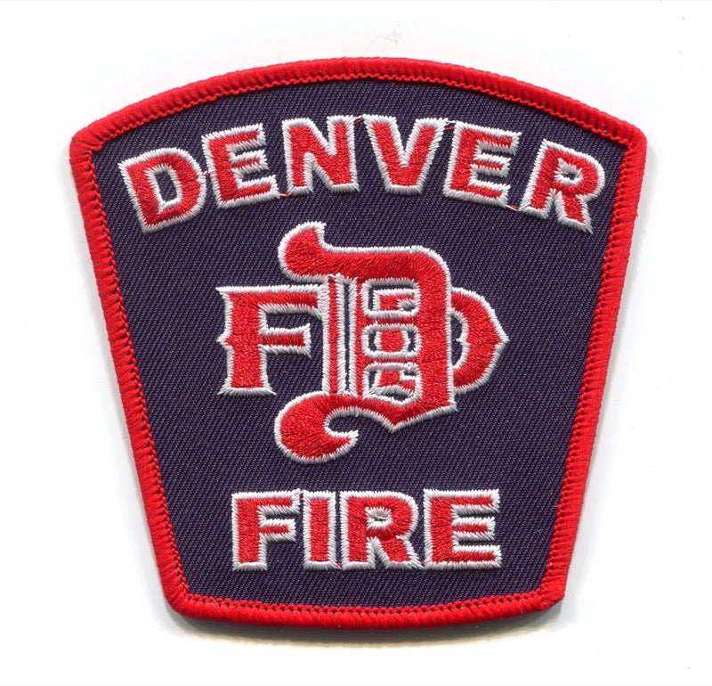 Denver Fire Department Patch Colorado CO