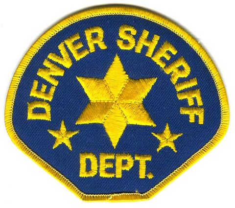 Denver County Sheriffs Department Patch Colorado CO