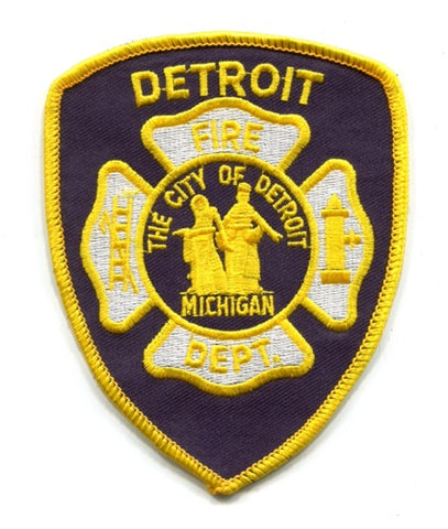 Detroit Fire Department Patch Michigan MI