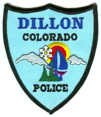 Dillon Police Department Patch Colorado CO