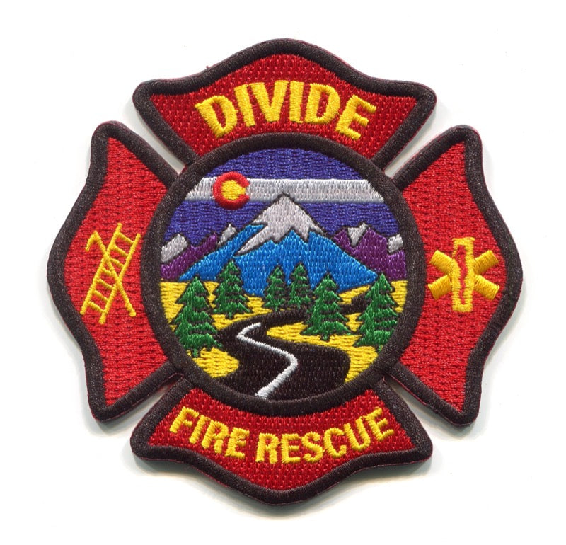 Divide Fire Rescue Department Patch Colorado CO