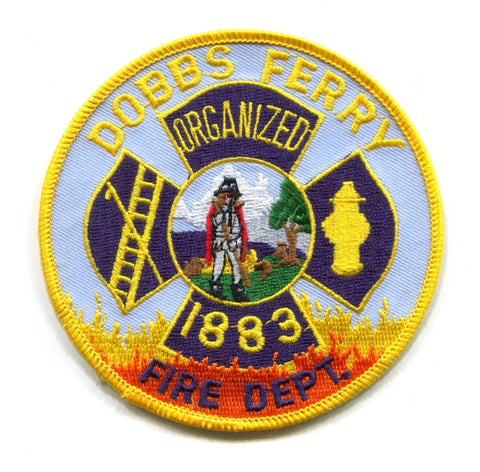 Dobbs Ferry Fire Department Patch New York NY