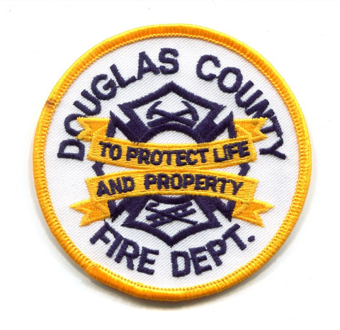 Douglas County Fire Department Patch Georgia GA