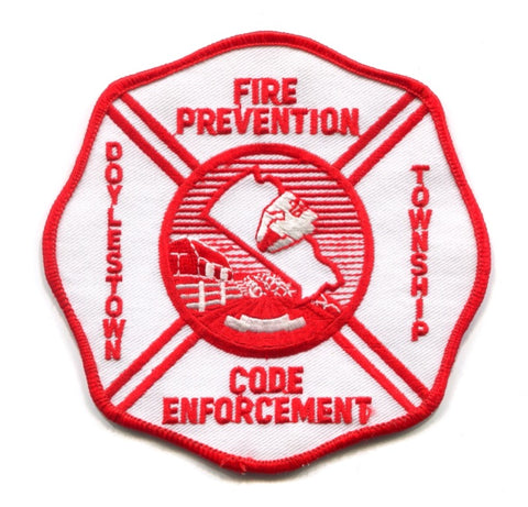 Doylestown Township Fire Prevention Code Enforcement Patch Pennsylvania PA