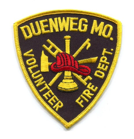 Duenweg Volunteer Fire Department Patch Missouri MO