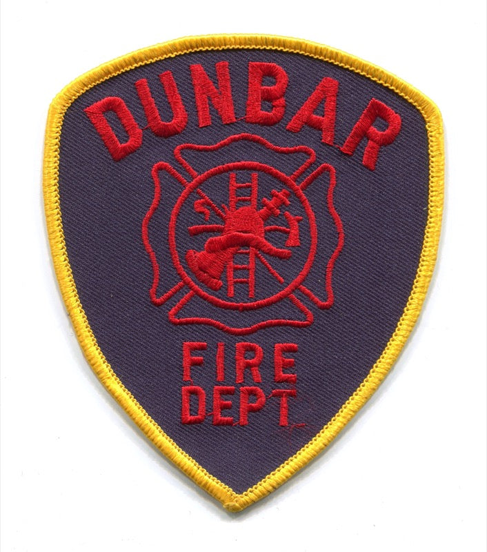 Dunbar Fire Department Patch West Virginia WV