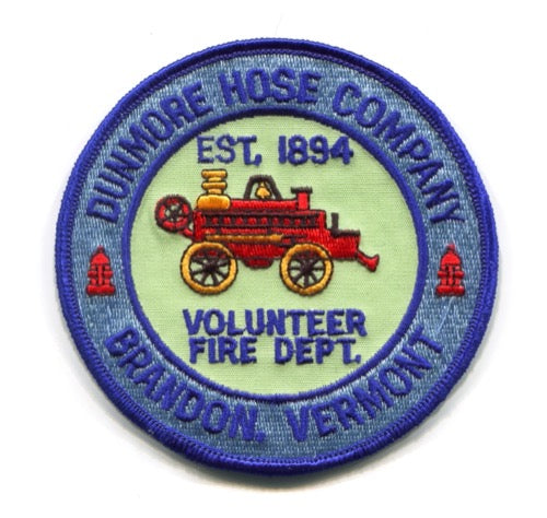 Dunmore Hose Company Volunteer Fire Department Brandon Patch Vermont VT