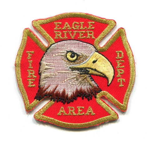 Eagle River Area Fire Department Patch Wisconsin WI