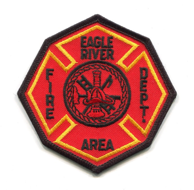 Eagle River Area Fire Department Patch Wisconsin WI