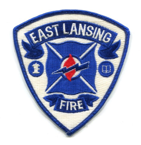 East Lansing Fire Department Patch Michigan MI