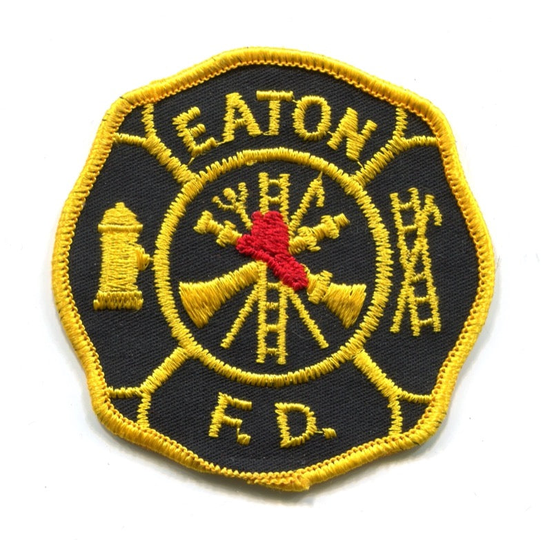 Eaton Fire Department Patch Ohio OH
