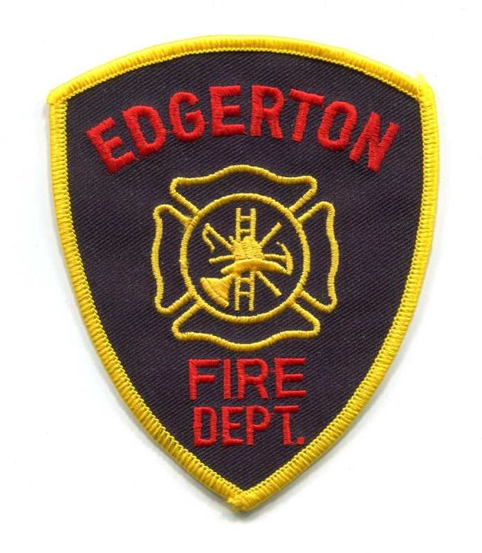 Edgerton Fire Department Patch Unknown State