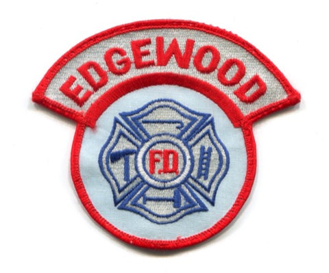 Edgewood Fire Department Patch Washington WA