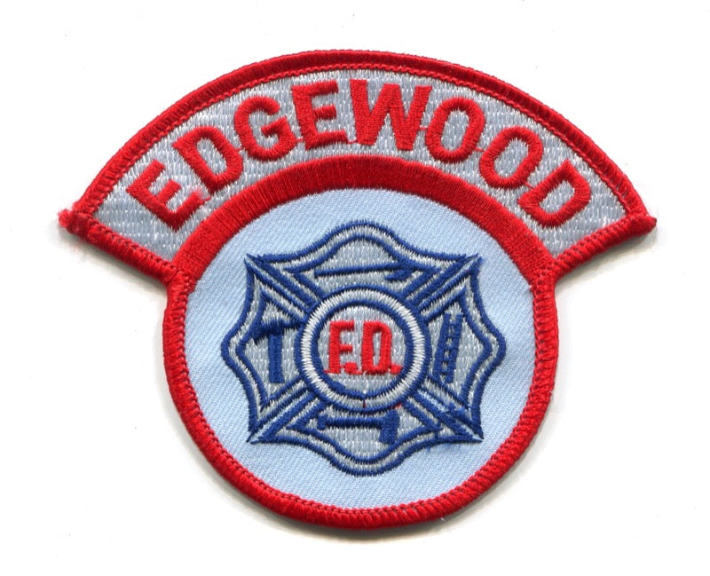 Edgewood Fire Department Patch Washington WA