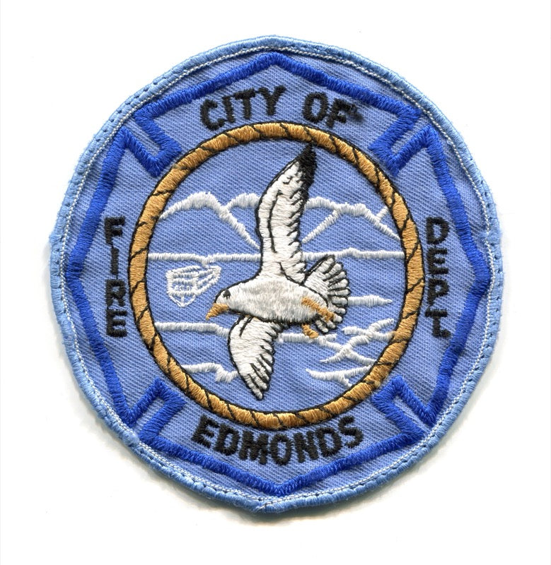 Edmonds Fire Department Patch Washington WA