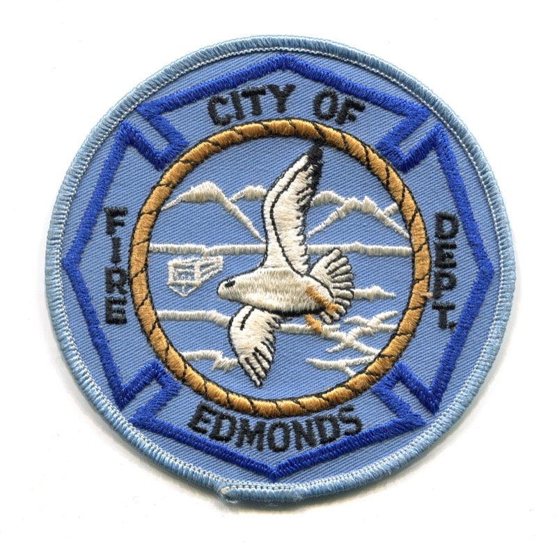Edmonds Fire Department Patch Washington WA