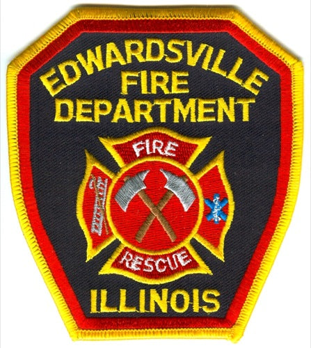 Edwardsville Fire Rescue Department Patch Illinois IL