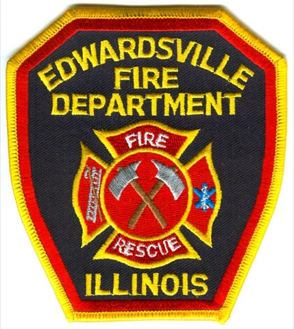 Edwardsville Fire Rescue Department Patch Illinois IL
