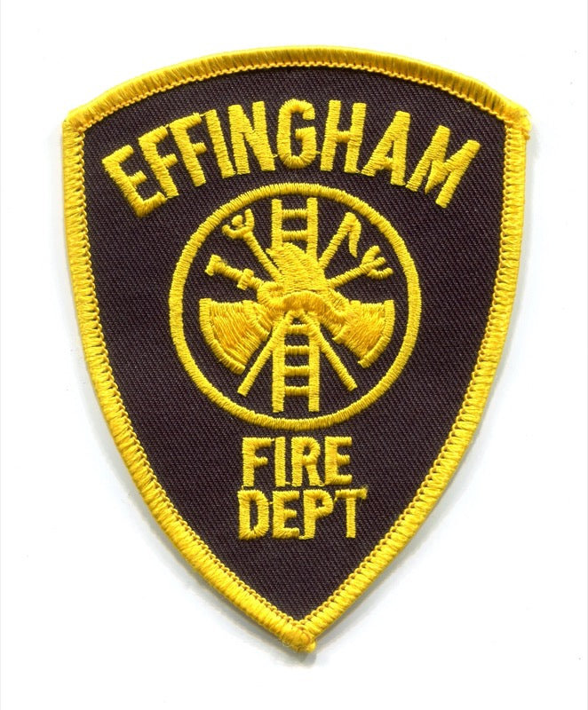 Effingham Fire Department Patch Illinois IL