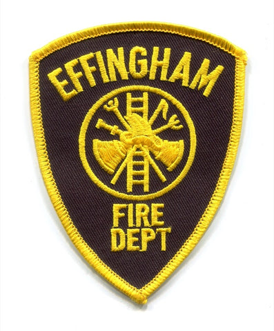 Effingham Fire Department Patch Illinois IL