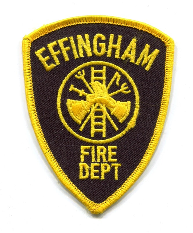 Effingham Fire Department Patch Illinois IL