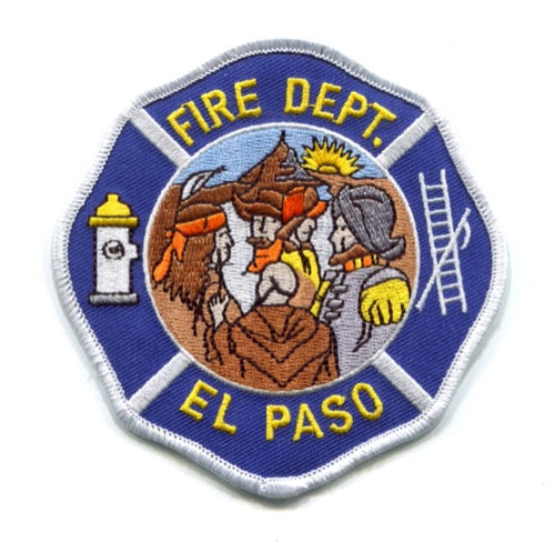 El Paso Fire Department Patch Texas TX