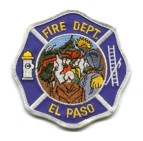 El Paso Fire Department Patch Texas TX