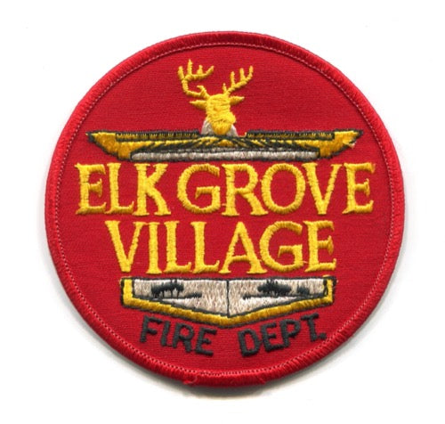 Elk Grove Village Fire Department Patch Illinois IL