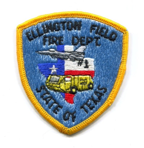 Ellington Field Air Force Base AFB Fire Department USAF Military Patch Texas TX