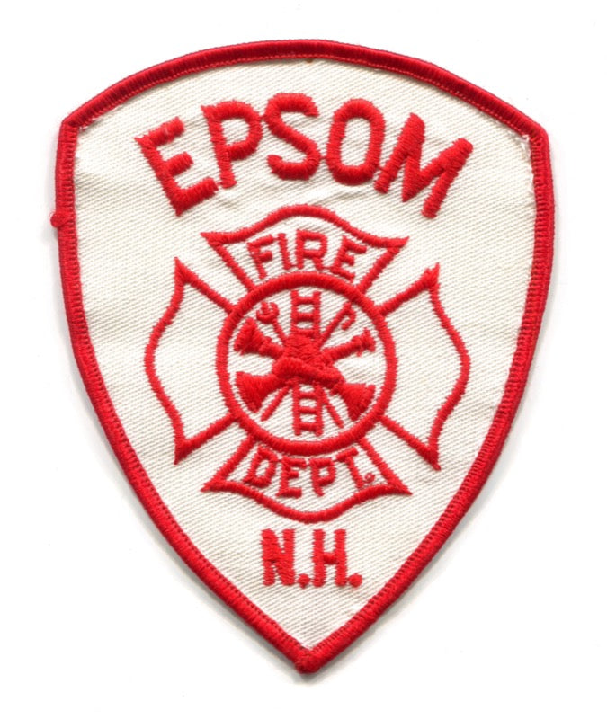 Epsom Fire Department Patch New Hampshire NH